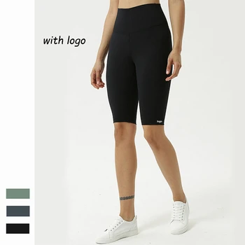 Yoga pantaloni Scurți de Fitness Codrin Funcționare Sport Yoga Transpirație Pantaloni Noi Dublu Fata Periat Nud Simt Hip Ridicare Dresuri cu Buzunar