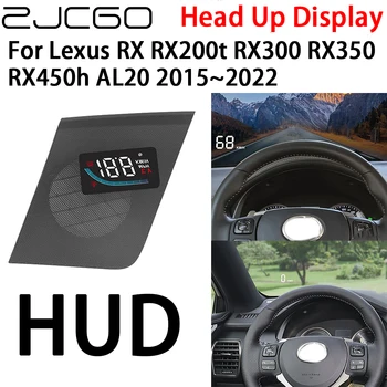 ZJCGO Masina HUD Head Up Display Vitezometru Proiector Electronic Accesorii pentru Lexus RX RX200t RX300 RX350 RX450h AL20 2015~2022