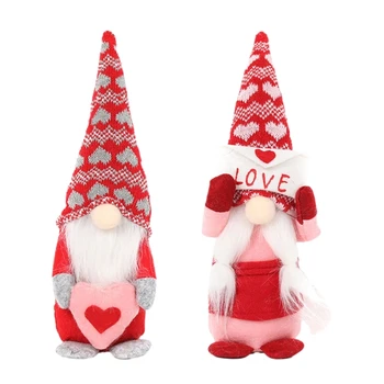 Ziua Îndrăgostiților Gnomi De Pluș Domnul Doamna Scandinave Tomtes Ornamente Elfi Decoratiuni Suedeză Pitici Figurine Masă Gnomi Cadou