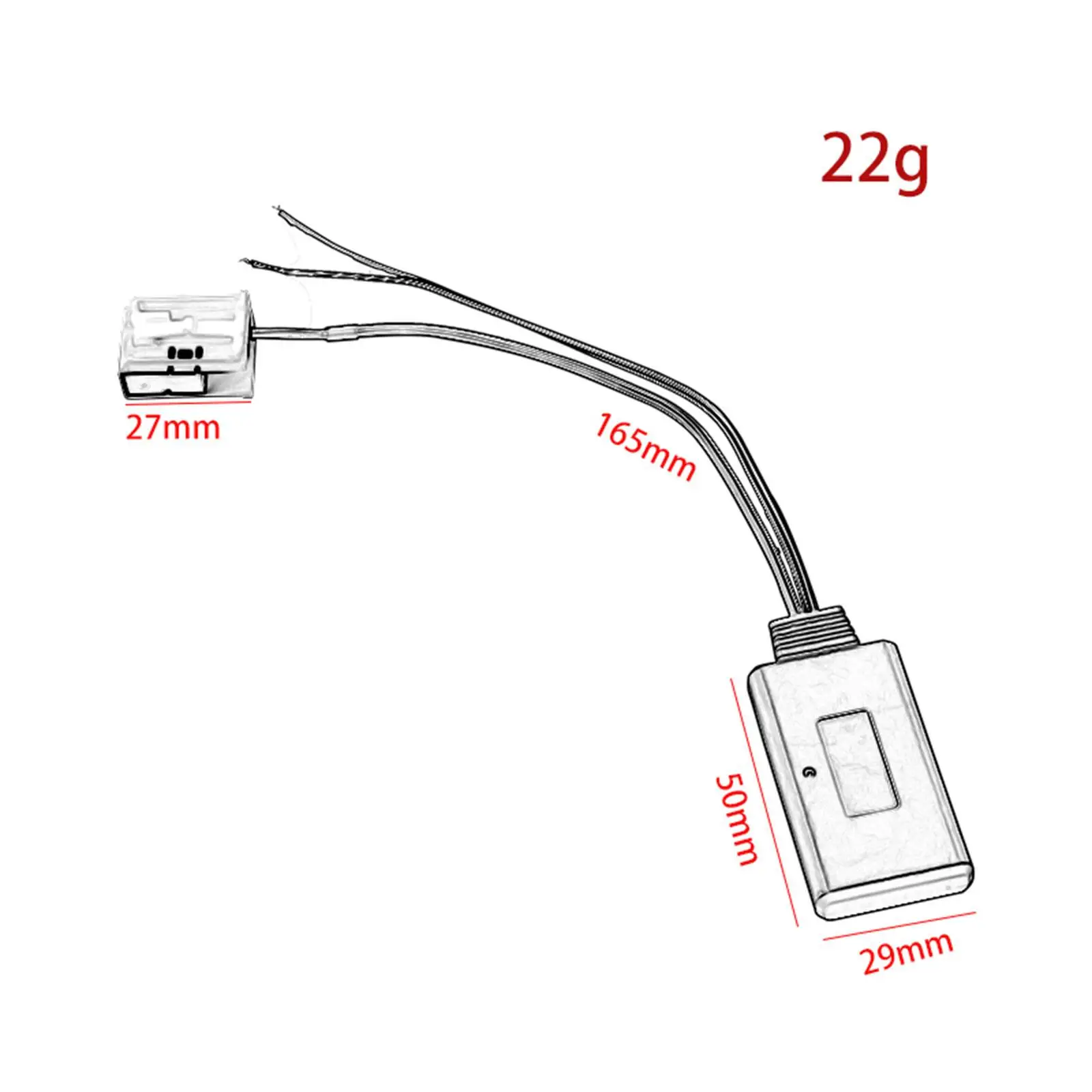 Masina Cablu Audio MP3 Muzica Adaptor Auto, Adaptor AUX AUX in Conectorul cablului Adaptor pentru BMW E82 E87 E90 Performanță Stabilă Imagine 0