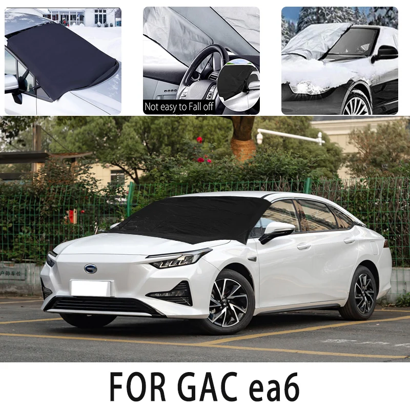 Carsnow acoperi fața acoperire pentru GAC ea6 snowprotection izolare termică nuanta de protecție Solară eoliană Îngheț prevenirea accesorii auto Imagine 0