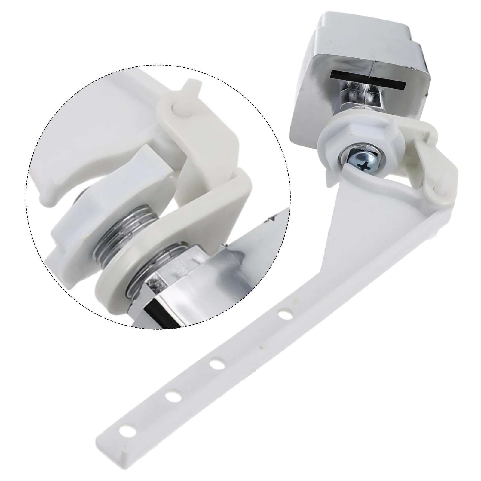 Toaletă Mâner Lateral Buton Rezervor Wc Înlocuire Mâner Universal Culoare Parte Cheie A Comuta Pătrat Buton Lateral Imagine 3
