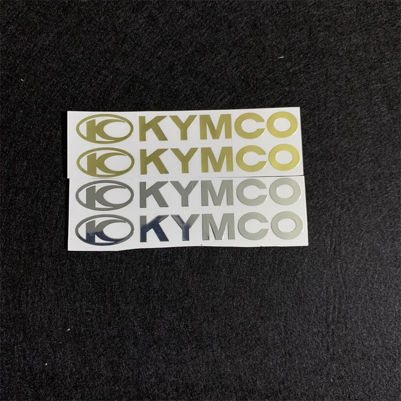 2 buc KYMCO Metal Autocolant Motocicleta Refit Personalizate cu Autocolant Motocicleta KYMCO Logo Decorativ rezistent la apa Decalcomanii pentru KYMCO Imagine 0