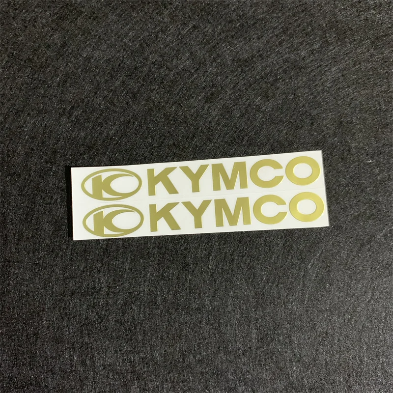 2 buc KYMCO Metal Autocolant Motocicleta Refit Personalizate cu Autocolant Motocicleta KYMCO Logo Decorativ rezistent la apa Decalcomanii pentru KYMCO Imagine 4