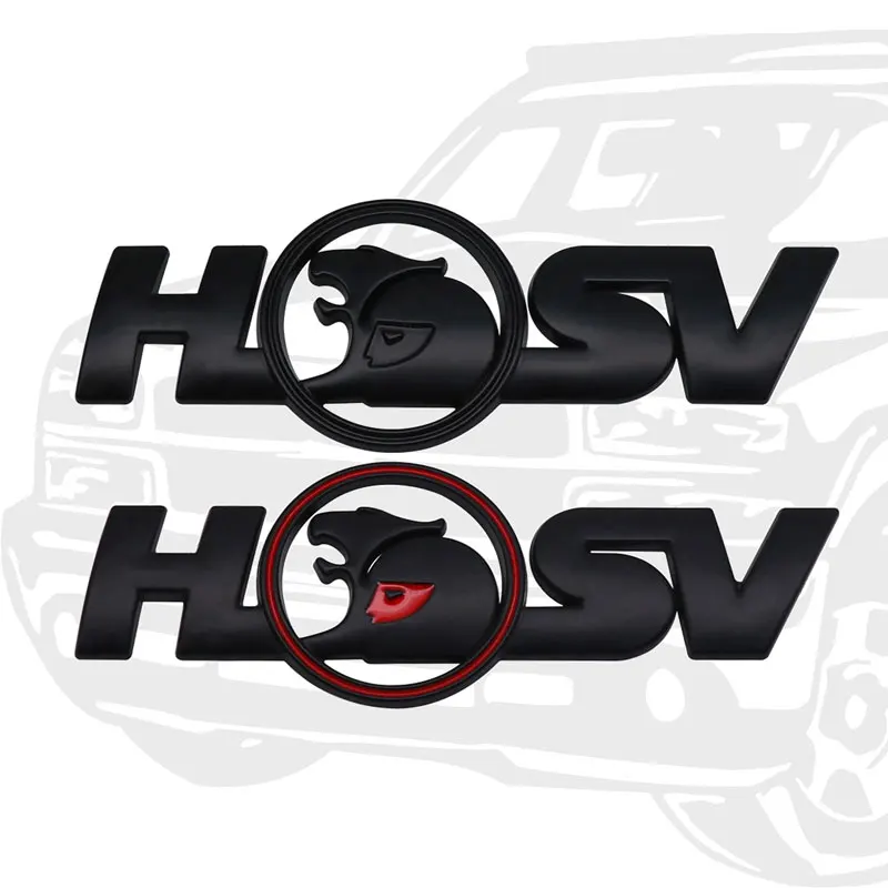3D Metal HSV Styling Insigna Logo-ul Masina din Spate Emblema Portbagaj Autocolant Accesorii Auto Decal Pentru Holden Auto Imagine 5