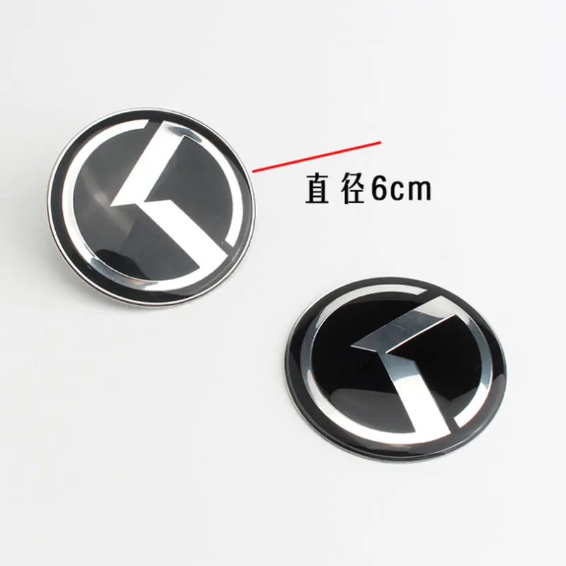 K autocolante auto pentru Kia K5 K2 K3 K4 Sorento spic modificarea decal decor eticheta hub insigna universale accesorii auto Imagine 5