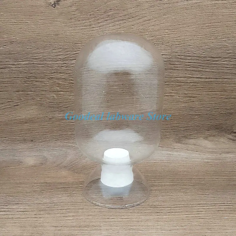 1buc 125/250/500ml Sticla de Probă Sticlă, pentru laborator de Semințe/particule de afișare sticlă Inversat display sticla cu dop de cauciuc Imagine 4