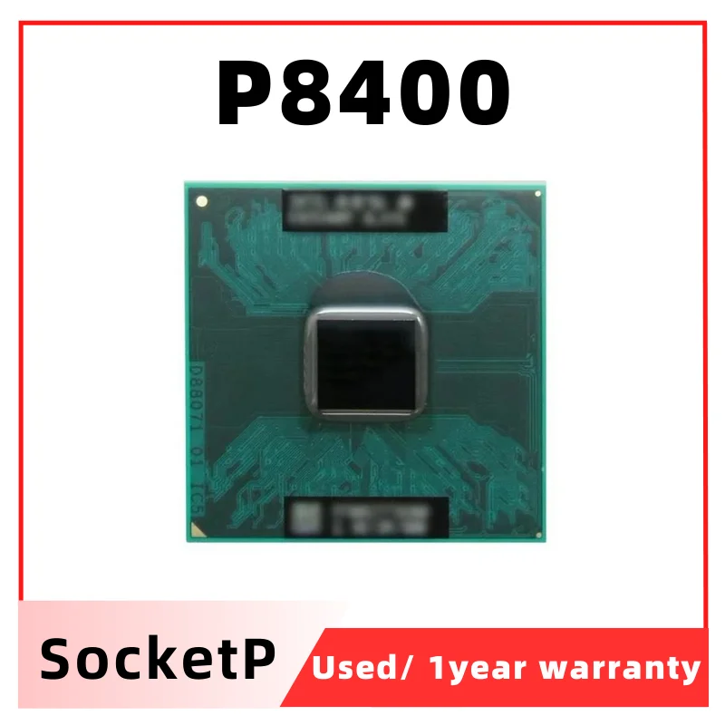 Core P8400 CPU Procesor notebook 3M Cache 2.267 GHz Laptop Socket P suport PM65 HM65 chipset Imagine 0