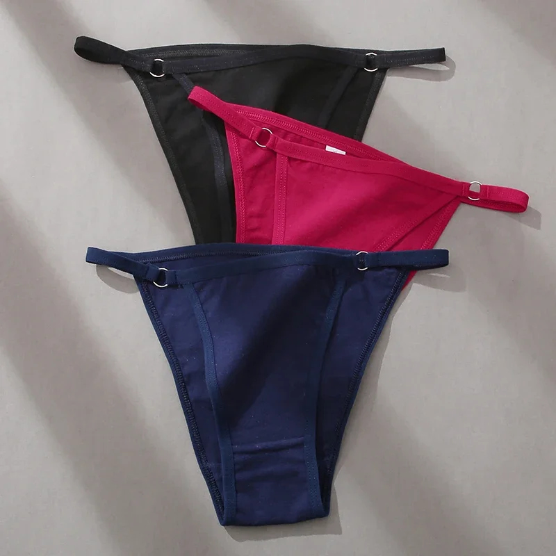 Femei Chilotei de Bumbac Talie Joasa Bikini Boxeri M-2XL Doamnelor Lenjerie de corp de sex Feminin Solid Moale Chiloți Lenjerie Noua Imagine 5