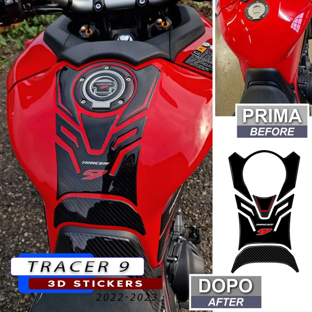 Pentru Yamaha Trasor 9 Tracer9 TRASOR 9 TRACER9 2022 2023 - Accesorii Motociclete 3D Decalcomanii Autocolant Imagine 0
