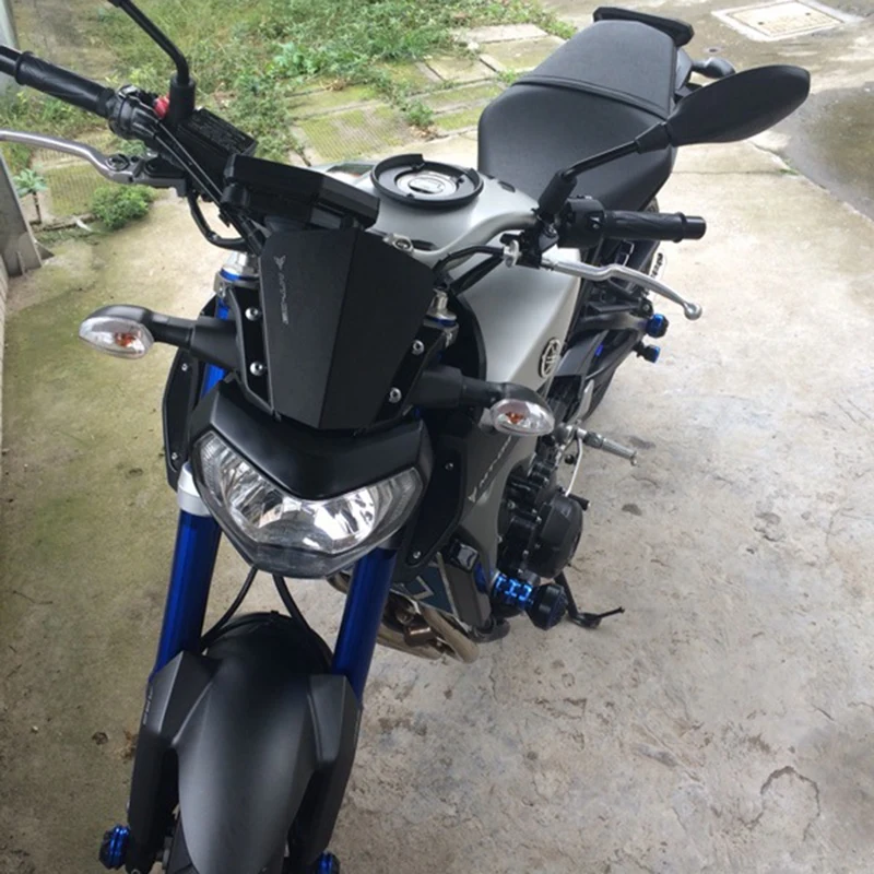 Motocicleta Parbriz Parbriz Protector Pentru Yamaha MT-09 FZ-09 FZ09 2014 2015 2016 Imagine 5