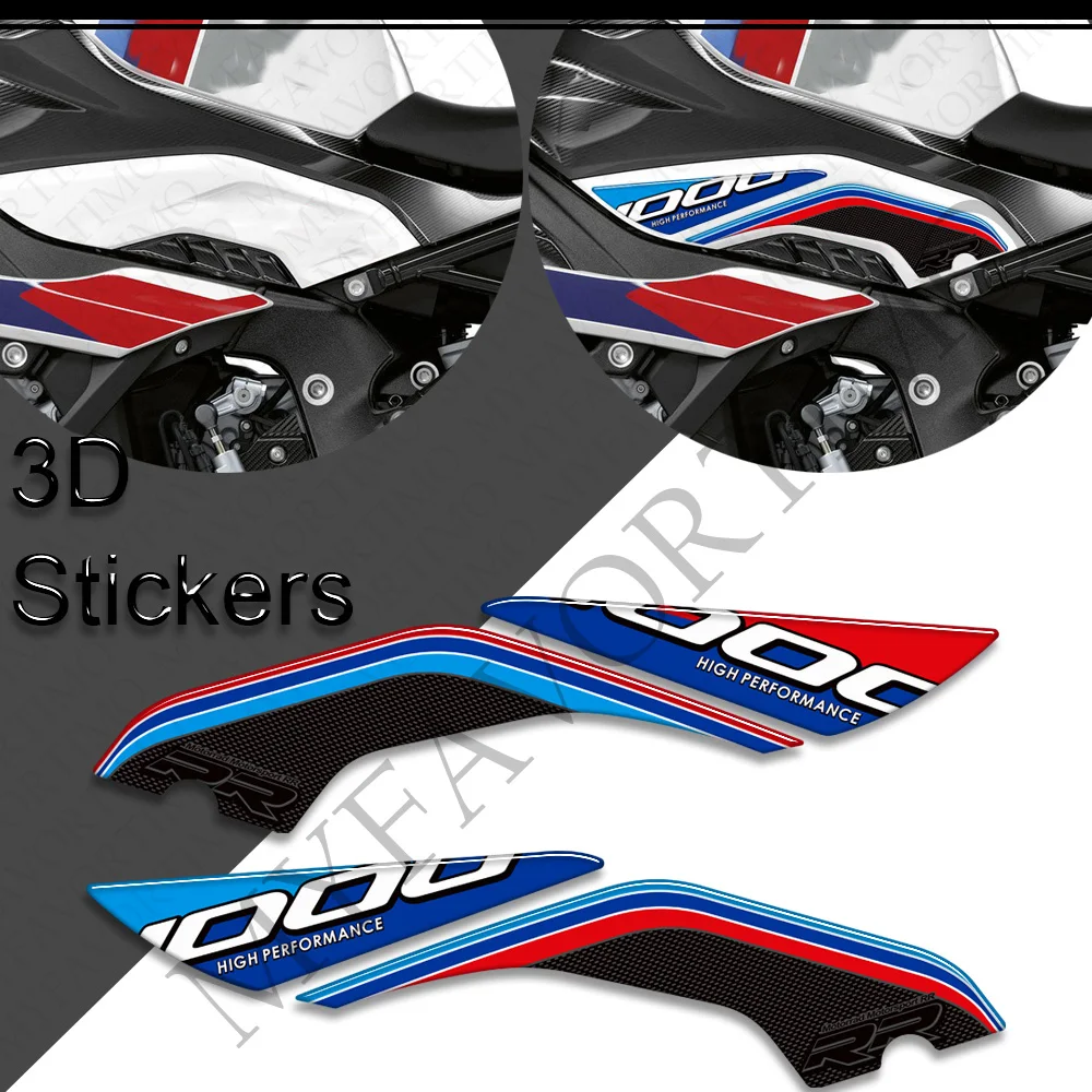 Pentru BMW s 1000 rr M1000RR 2021-2023 Accesorii Rezervor Motocicleta Decalcomanii Protector Decor S 1000 RR Anti-Zero 3D Autocolante kit Imagine 3