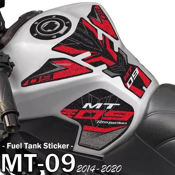 pentru Yamaha MT09 Accesorii Rezervor de Combustibil Autocolante Motocicleta Mat Non-Alunecare de Decalcomanii de Vopsea de Protecție MT-09 MT 09 2014 - 2020