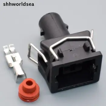 shhworldsea 1p 6.3 mm pentru VW auto impermeabila plug 357 972 751 cabluri electrice cablu conector 357972751