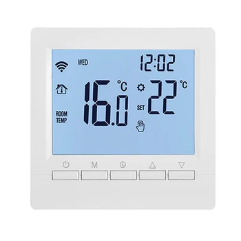 Șuruburi de fixare Termostat Controler Digital de Încălzire prin Pardoseală LCD Temperatura Durabil Pentru Controler de Temperatura